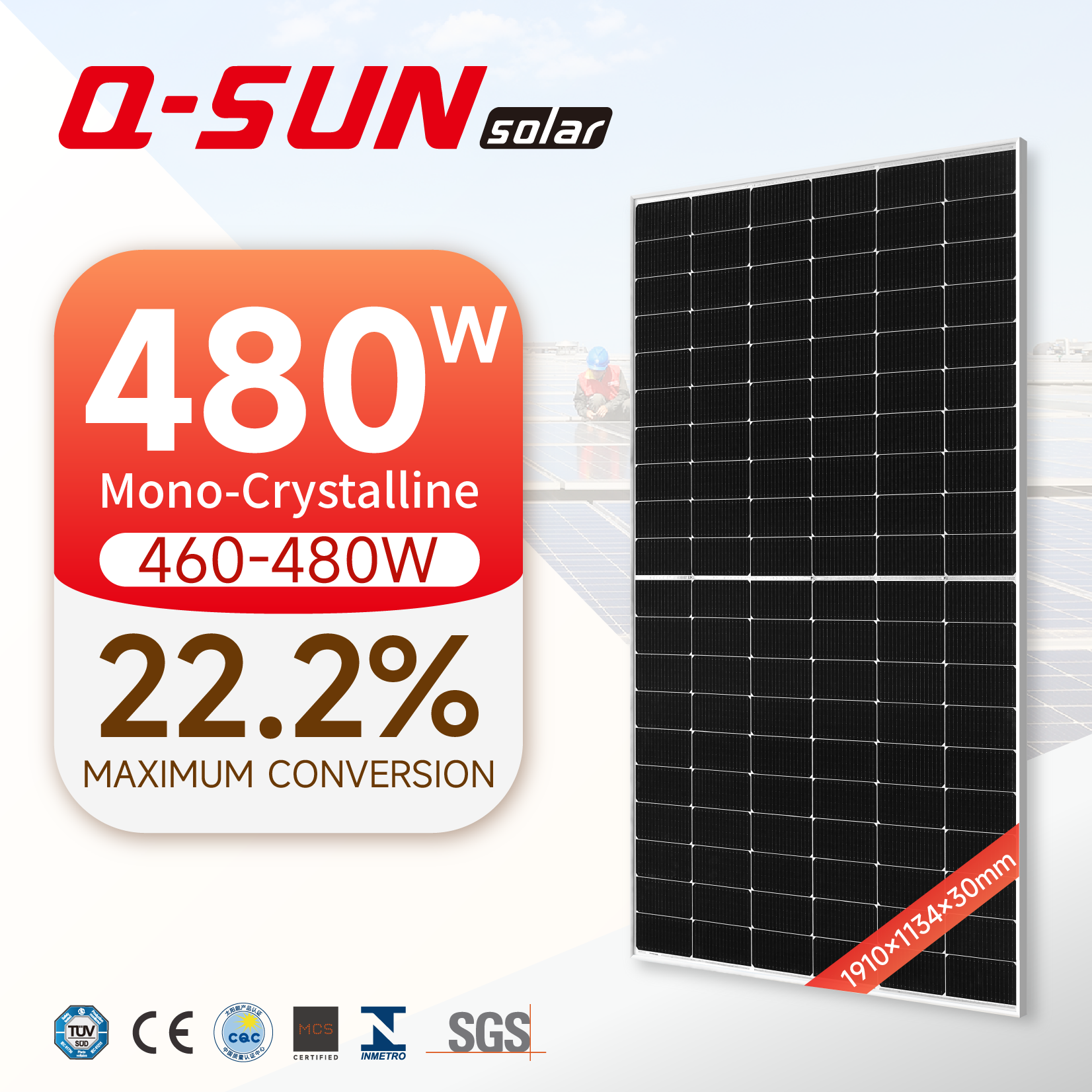 QNHT-6 N-type 460-480W